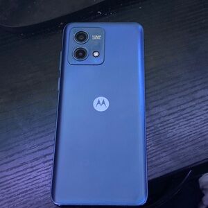 Motorola Dual-Camera Blue Phone